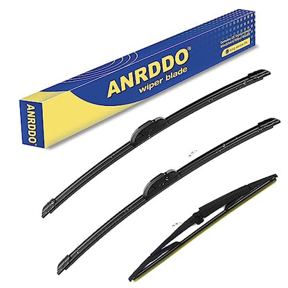 Wiper blades Replacement for 2005 (21"+21"+14" / J-HOOK)