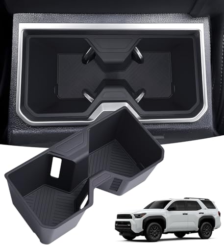 Center Console Cup Holder Inserts for Toyota 4Runner 2026 2025 (Cup Holder for 2025-2026 4Runner, Front)