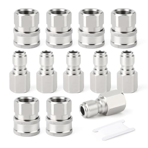 6PCS 304 Stainless Steel 3 (3/8"FNPT)