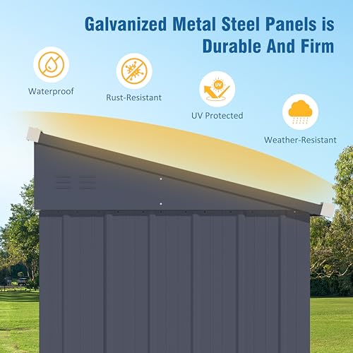 4'x10' Storage Shed (4x10 FT)