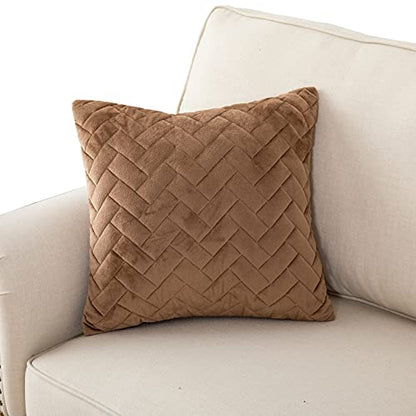 Throw Pillows (18''x18''/Pillow / Brown)