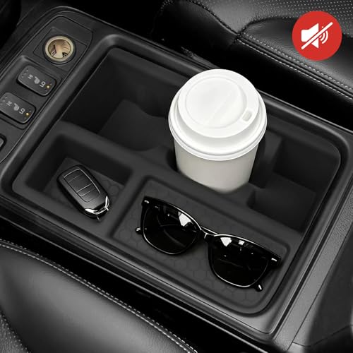 Car Cup Holder Compatible with Honda 2015 2016 CRV Accessories Silicone Material OEM Style Inserts Center Console Organizer (for Honda 2015-2016 CR-V)