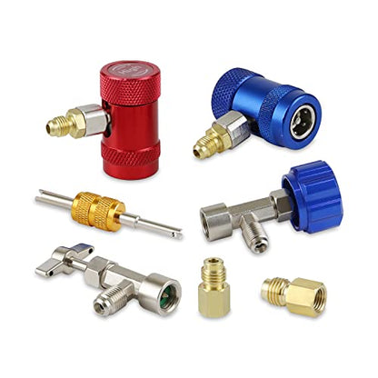R1234yf Quick Couplers Set