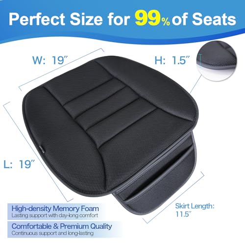 Car Seat Cushion for Driving (4d Black)