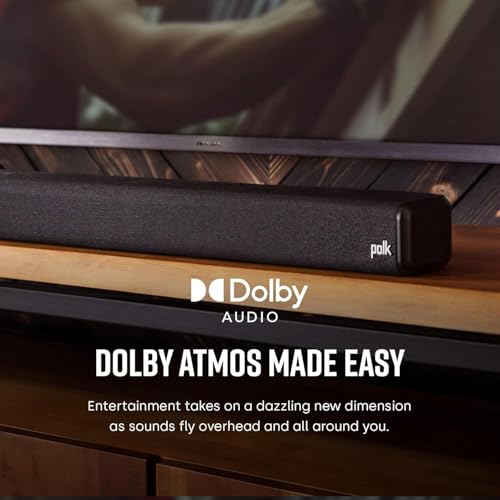 Signa S4 Dolby Atmos 3D Sound Bar System with 5.9" Wireless Sub (S4 Soundbar + Subwoofer w/ Dolby Atmos)