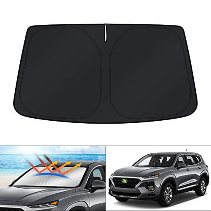 Windshield Sun Shade Hyundai Santa Fe 2013 (FOR | Hyundai Santa Fe 2013-2018)