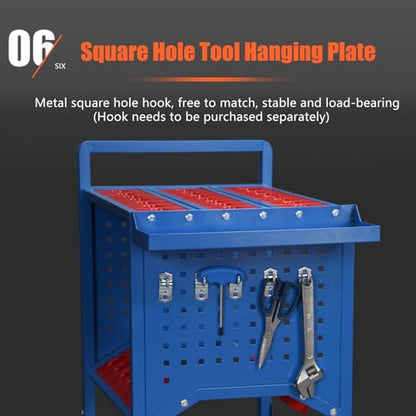 Blue Classic 50 Taper CNC Tool Holder Transfer Cart (BT/CAT50-25CAP)