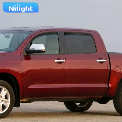 in Channel Rain Guards for Toyota Tundra CrewMax 2007 (Toyota Tundra 2007-2021 Crew Max)