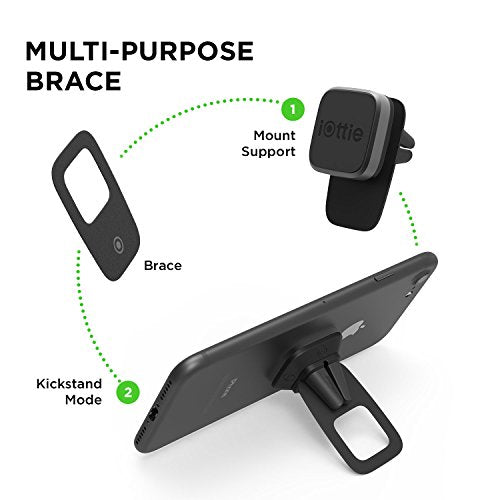 iTap Mini Magnetic Premium Air Vent Mount Holder for Easy Hands (Dash Mount)