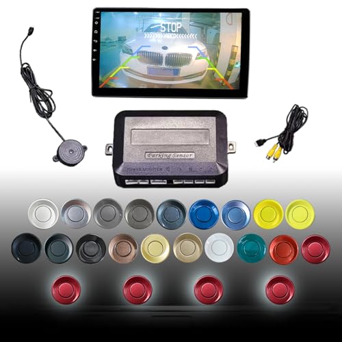 Parking Sensor Kit LCD (Dark Red)