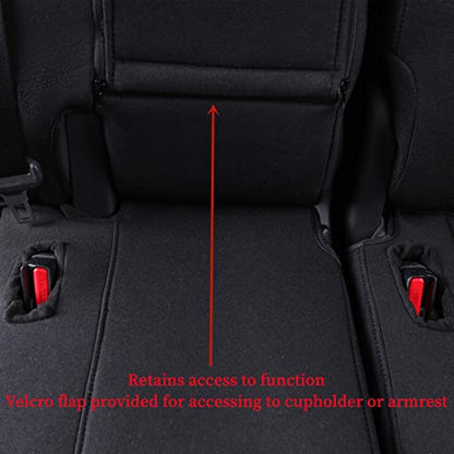 Car Seat Covers for Toyota 2018 (Black / 2018-2023 XLE, XSE, XLE V6, XSE V6)