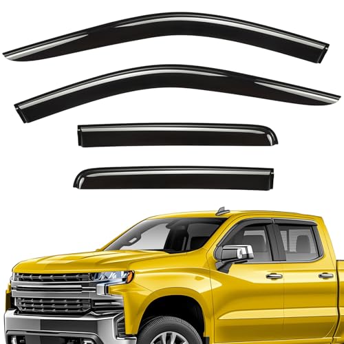 Extra Durable Window Deflectors Tape (For Chevy Silverado 19-26)