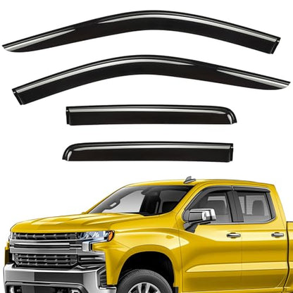 Extra Durable Window Deflectors Tape (For Chevy Silverado 19-26)