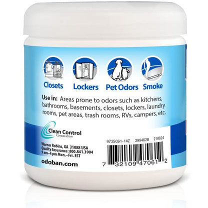 Solid Odor Absorber Eliminator for Home and Small Spaces (14 Ounce (Pack of 6))