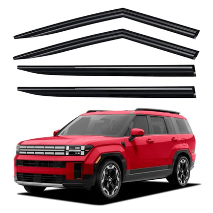 Window Visors Rain Guards for 2024 2025 2026 Hyundai Santa Fe (2024-2026 Hyundai Santa Fe)