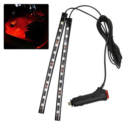 Car LED Strip Light (24 LED,Cigarette Lighter / red)