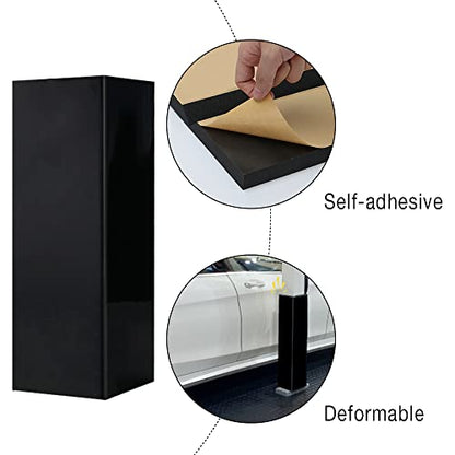 Garage Wall Protector Foam Corner Guard for Parking Lot 4Pk Car Door Bumper (Corner / 4 Pack)