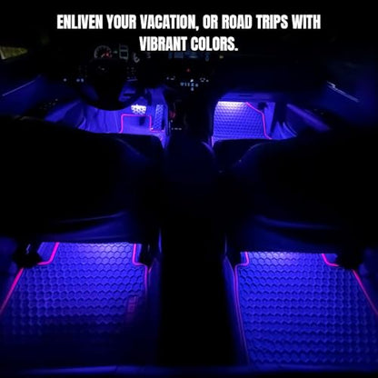 Car LED Strip Light (Blue / USB)