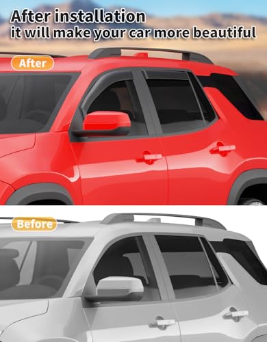 Window Visors Rain Guards for Chevy (Fit for 2025 2026 Chevy Equinox)