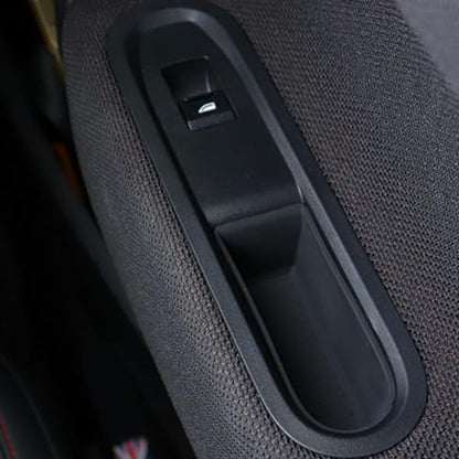 Car Door Handle Slot Cover Organizer Tray Mat Scratch (Black / Door Handle Slot)