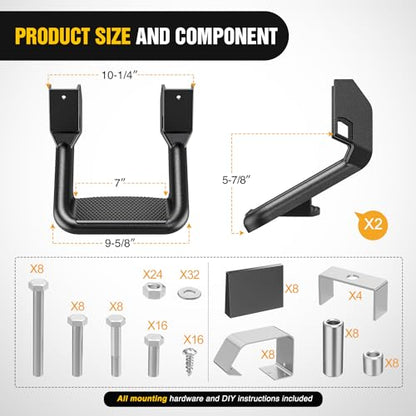 Aluminum Slip (4PCS Side Step Universal)