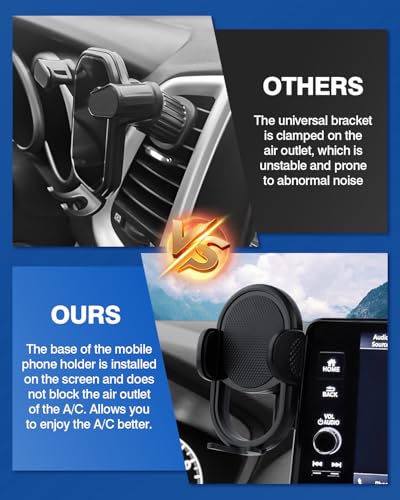 Custom Fit for Car Phone Holder Honda HRV HR (Auto-Look / Honda HR-V 2023-2026(7/9-In))
