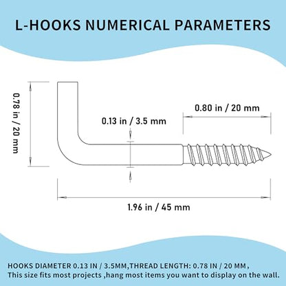 304 Stainless Steel 2 in Screw (51 x 3.5 mm)