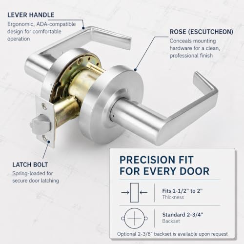 LO Lock Entrance Keylock w (Entrance Keylock w/ Clutch)