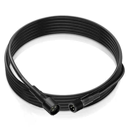 4 PCS 4FT 3 Pin RGB Rock Light Extension Wire for Trucks (4pcs 4ft extensions)
