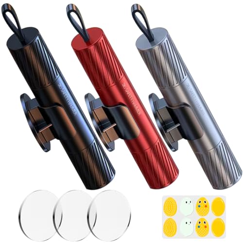 Safehammer 2026 Upgraded Safe Hammer Glass Breaker Under Water (Red & Black & Silver)