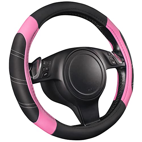 Line Rider Microfiber Leather Sporty 14.5 (Black＆ Pink / Standard[14.5"-15"])