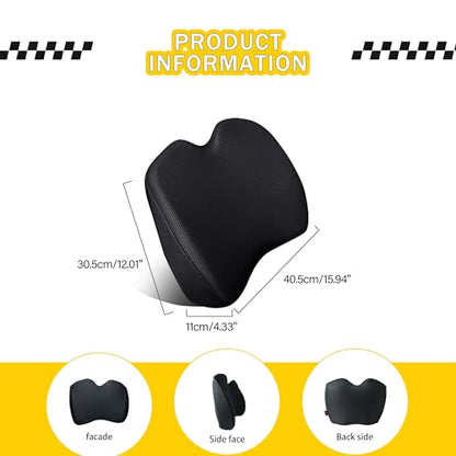 Super Soft Lumbar Support Pillow for Car (Backsaver-one)