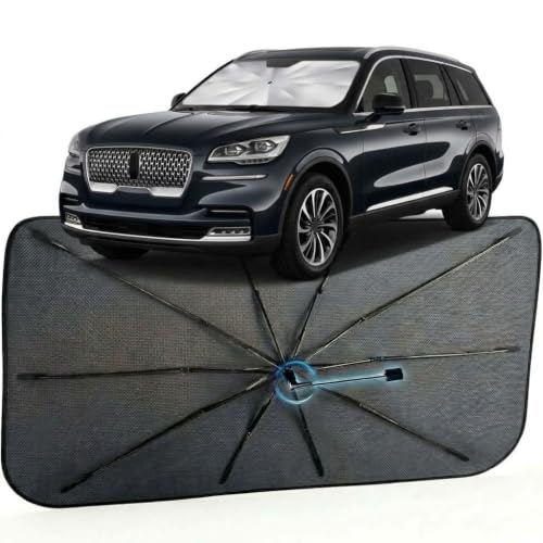 Car Windshield Sun Shade Umbrella for Lincoln Aviator 2020 (For for Lincoln Aviator 2020-2026)