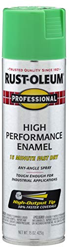 Professional High Performance Gloss Safety Green Spray Paint (Gloss Safety Green / 15 Ounce (Pack of 1))