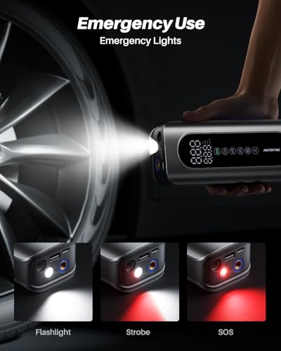 Tire Inflator Portable Air Compressor (5200mAh)