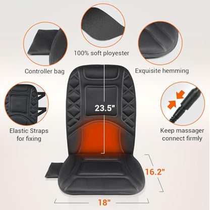 Back Massager with Heat (Black)