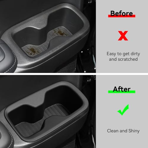 2PCS 2nd Row Door Side Cup Holder for Hyundai Santa Fe 2024 (2PCS 2nd Row Cup Holder)