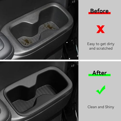 2PCS 2nd Row Door Side Cup Holder for Hyundai Santa Fe 2024 (2PCS 2nd Row Cup Holder)