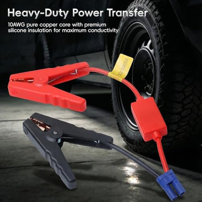10AWG EC5 Smart Jump Starter Clamps (Basic Protection)