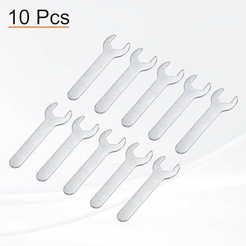 10pcs Small Wrench 13x70x2mm Metric U (13x70x2mm)