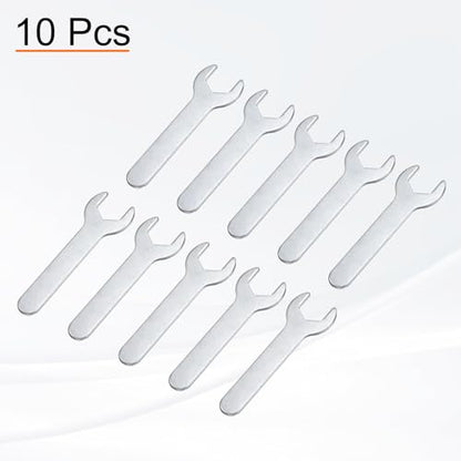 10pcs Small Wrench 13x70x2mm Metric U (13x70x2mm)