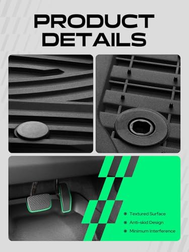 Automotive Floor Mats for Ford F (2015-2026 Ford F-150 2 pieces)