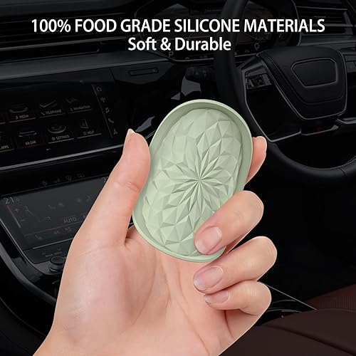 Car Coasters for Cup Holders [4 Pack] (4pack-desert Sage)