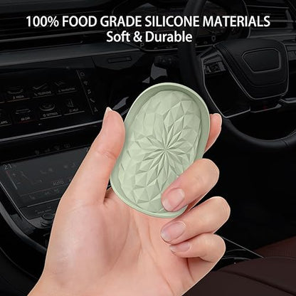Car Coasters for Cup Holders [4 Pack] (4pack-desert Sage)