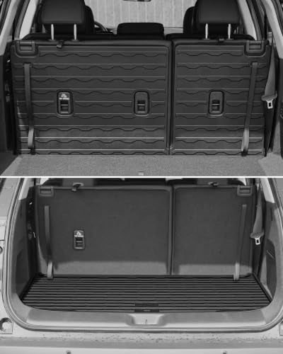 Metal Floor Mats Full Set for Nissan Pathfinder 7 Seats 2022