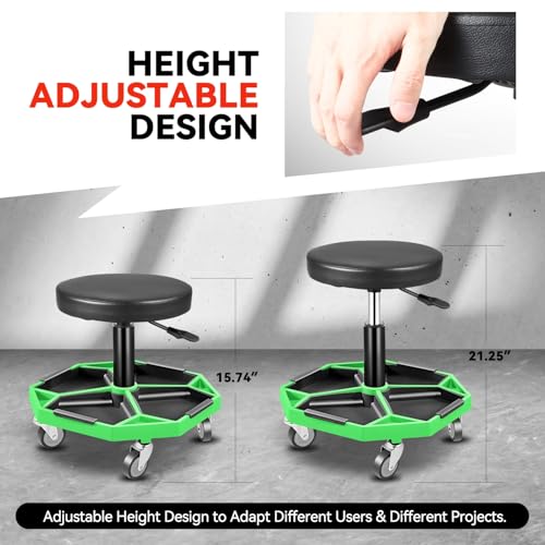 Mechanic Stool (Green)
