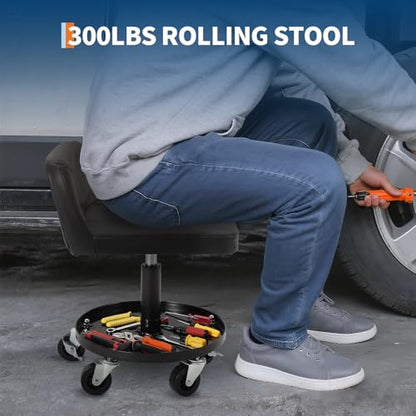 Garage Stool 16” (Black-1)