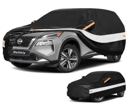 10 Layers SUV Car Cover Custom Fit for Nissan Rogue (Black Gray / Custom Fit for Nissan Rogue)