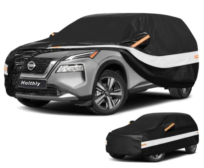10 Layers SUV Car Cover Custom Fit for Nissan Rogue (Black Gray / Custom Fit for Nissan Rogue)