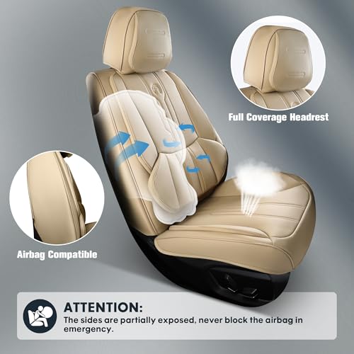 Car Seat Covers Full Set (FULL SET / BEIGE)